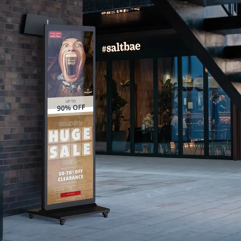 

[Hot Sale] MWE 43-Inch Android Interactive LCD Advertising Player Vertical Touch Screen Digital Signage And Displays Totem US An