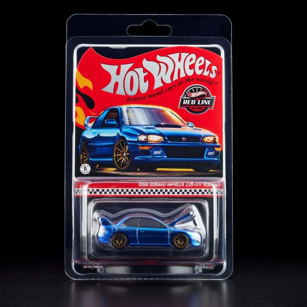 

Hot Wheels Cars RLC 1998 Subaru 22B-STi 1/64 Металлическая литая модель игрушечного транспортного средства JCP09