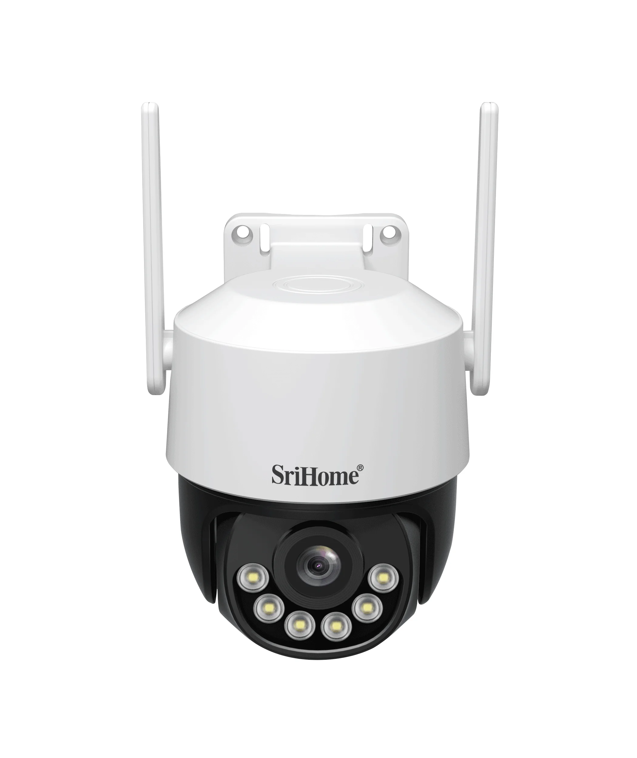 Srihome SH072 4K 8MP WIFI IP Dome Camera  Full Color AI Humanoid Detection Home Security Baby Monitor