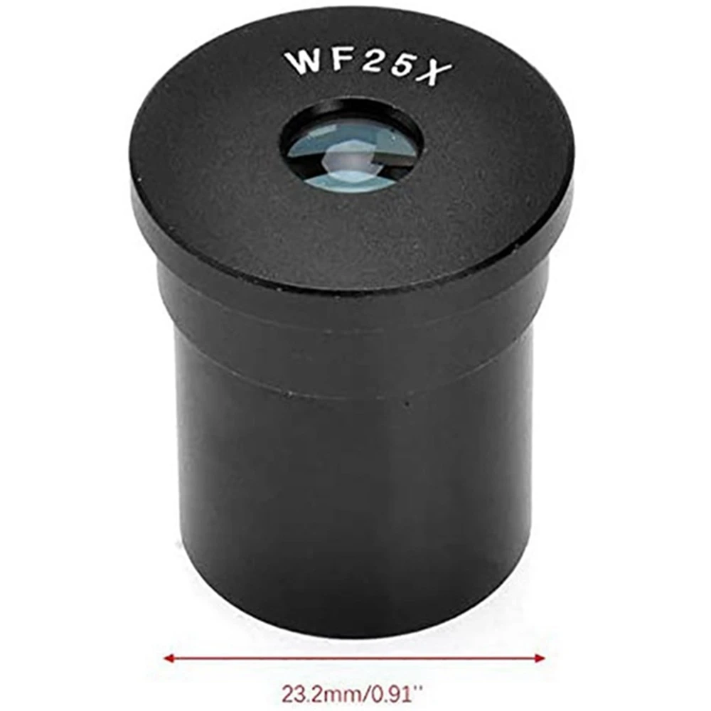 WF25X Biological Microscope Eyepiece Installation Size 23.2MM Field of View 9MM Eyepiece