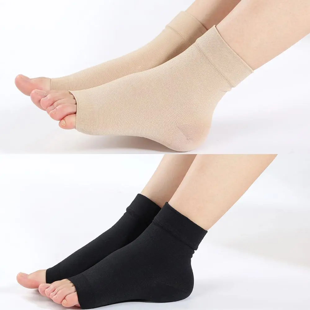 1Pair Plantar Fasciitis Socks Sleeves,30-40mmHg Compression Socks for Ankle Support,Injury Recovery, Eases Swelling Women Men