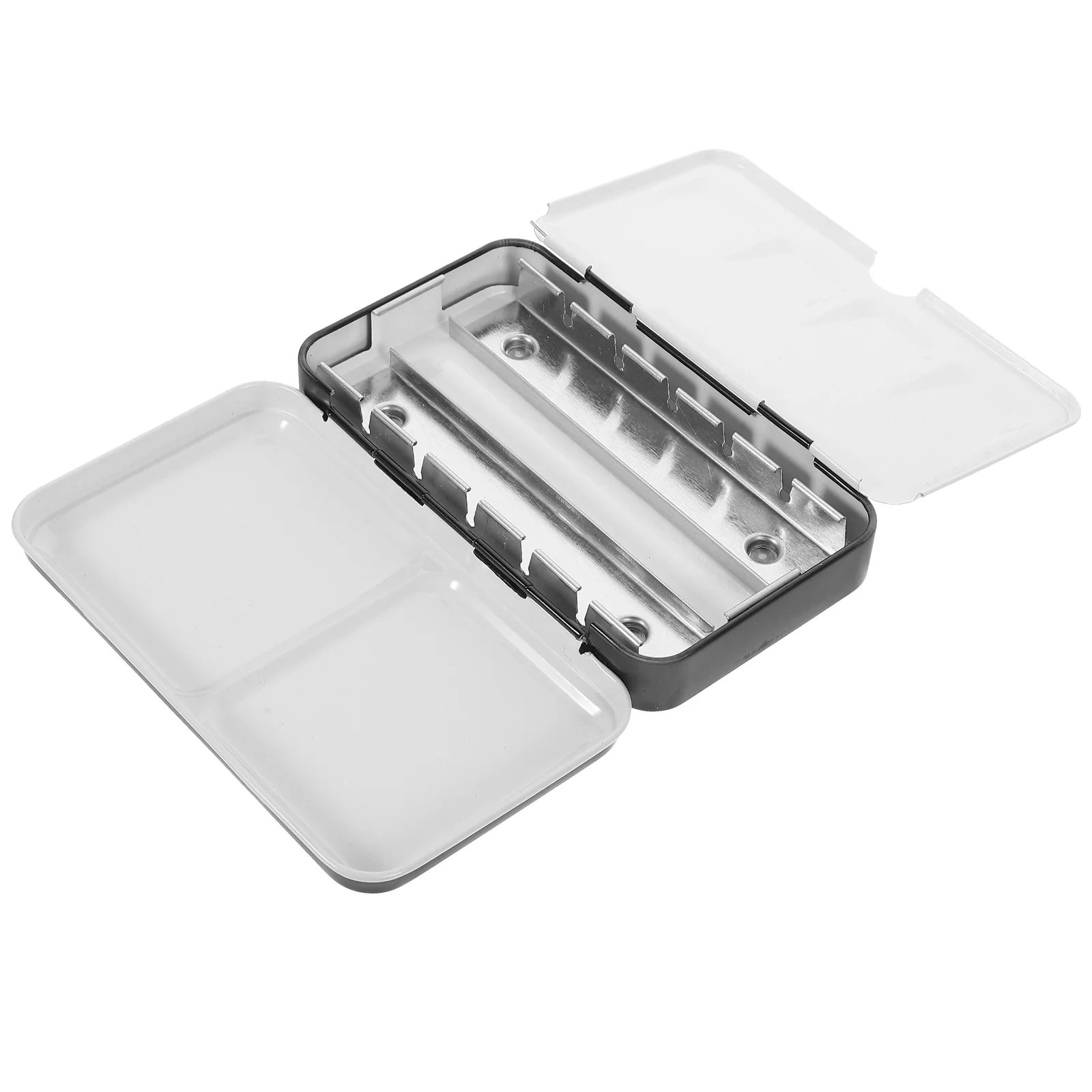 

Watercolor Paper Paint Box Travel Storage Boxes Large Tin Half Pans Empty Tins Case