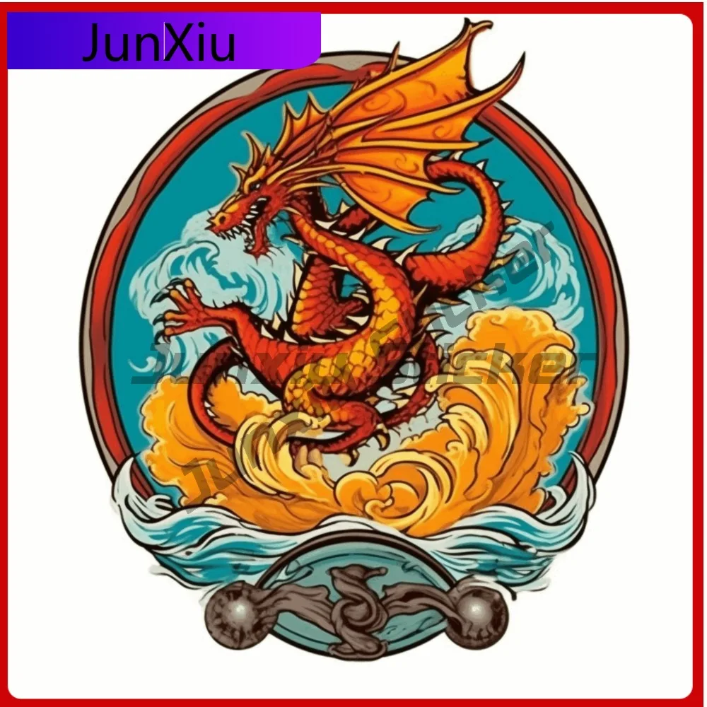 

Dragon Sticker Mythology Folklore Decal for Truck Cool Waterproof Vinyl Car Laptop Window Bumper