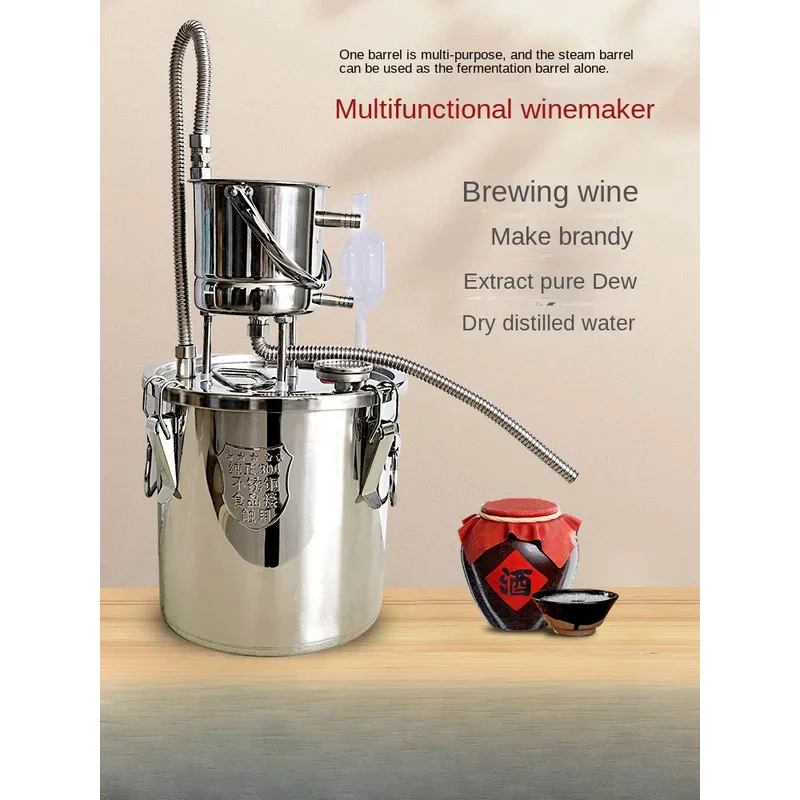 2024 New Small - Equipment Steamed Making Device Distiller Distilled Wine Baking