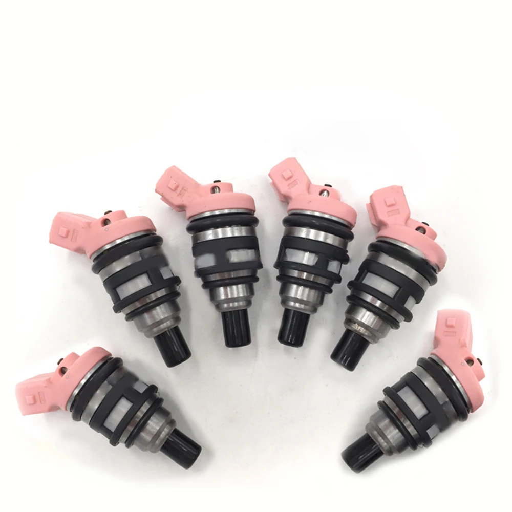 6 PCS Fuel Injectors For NISSAN MAXIMA 3.0L 16600-21V02 16600-85E01 1989-1992 1660085E06