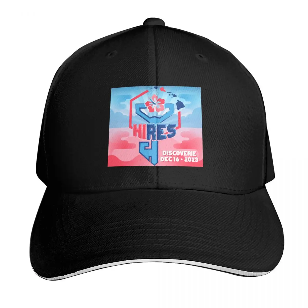 Official Promotional logo Baseball Cap Lightweight Packable Gift for Him Her Casual Daily Wear