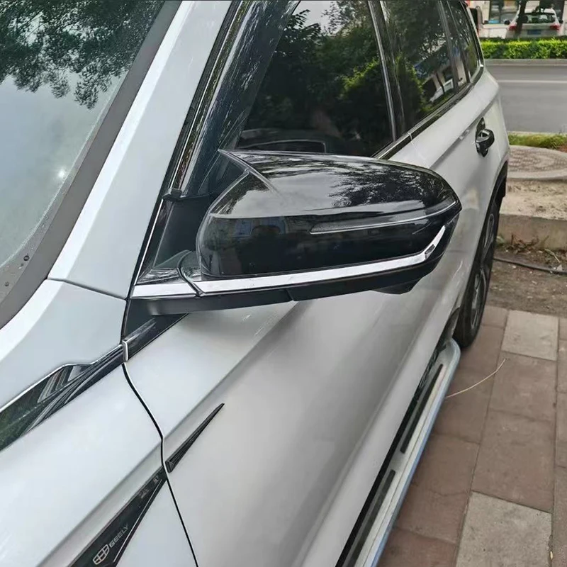 For Renault Grand Koleos 2024 Bull horn rearview mirror protective cover exterior decoration reverse mirror decorative cover
