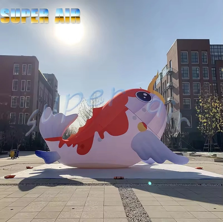 Producción Popular decoración de dibujos animados modelo animal inflable carpa inflable a la venta