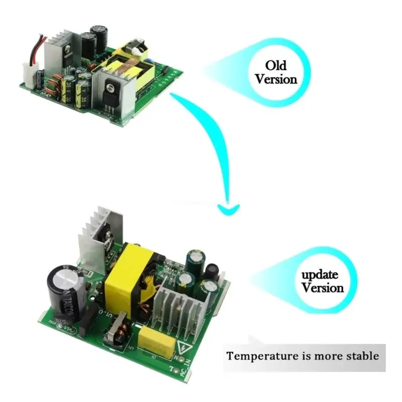 mini STC-LED design estação solda suporte ferro solda digital 12-24v dropship