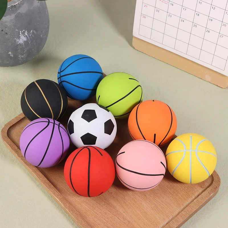 Piłka do koszykówki wewnątrz pomieszczeń, cicha, piankowa, 6 cm, cicha miękka piłka do koszykówki, zabawka do koszykówki dla dzieci, gry sportowe, prezent