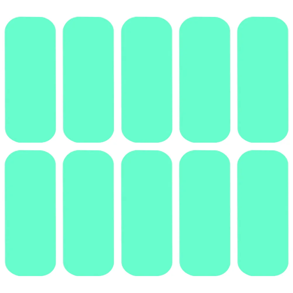 Luminous Switch Stickers Label Films Nail Decorative Night PVC Adhesive Button