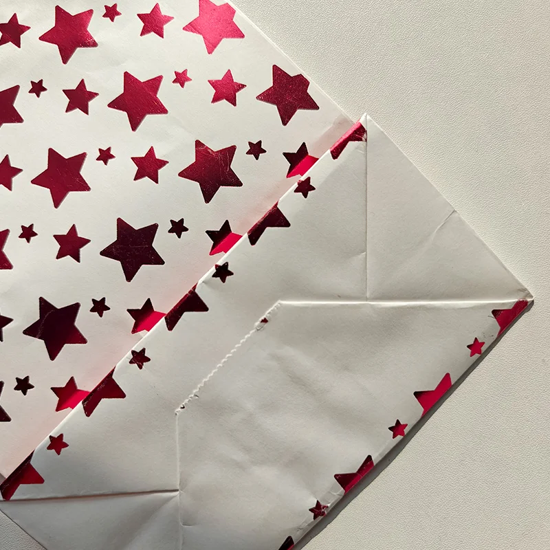 12/24/36PCS Bunte Stern Papiertüten Mehrfarbige Geschenkverpackung Weihnachtsfeiern Geburtstag Hochzeit Geschenkverpackung Handtaschen – Detail 7