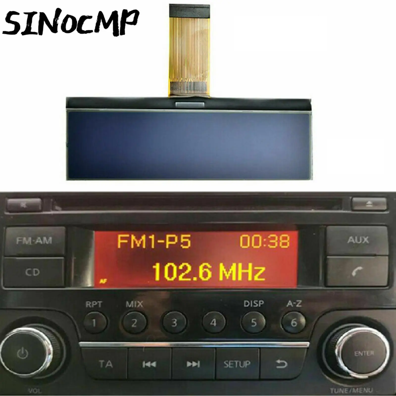 

1 Pc LCD Navigation Touch-Screen For Nissan X-Trail Qashqai Note Navara Juke Frontier Dualis For Suzuki Equator Interior Parts