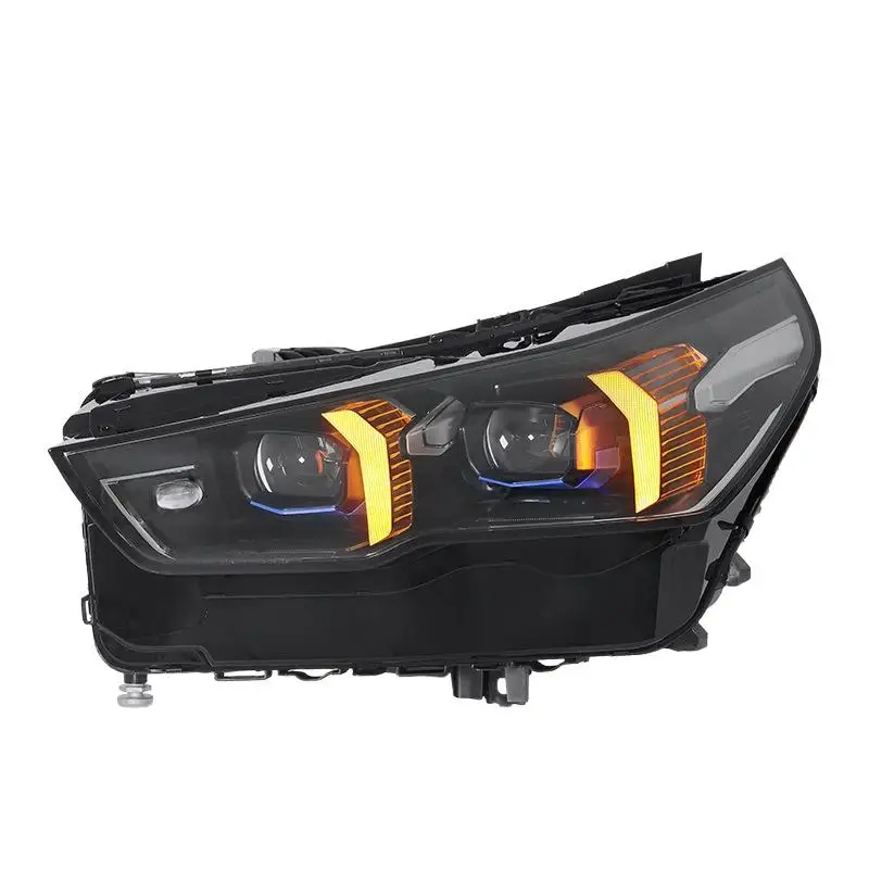 For BMW 5 Series G60 Laser Headlight 2024-2026 Models Upgrade To High-Spec Version Featuring Dual-Color LED DRL Assembly