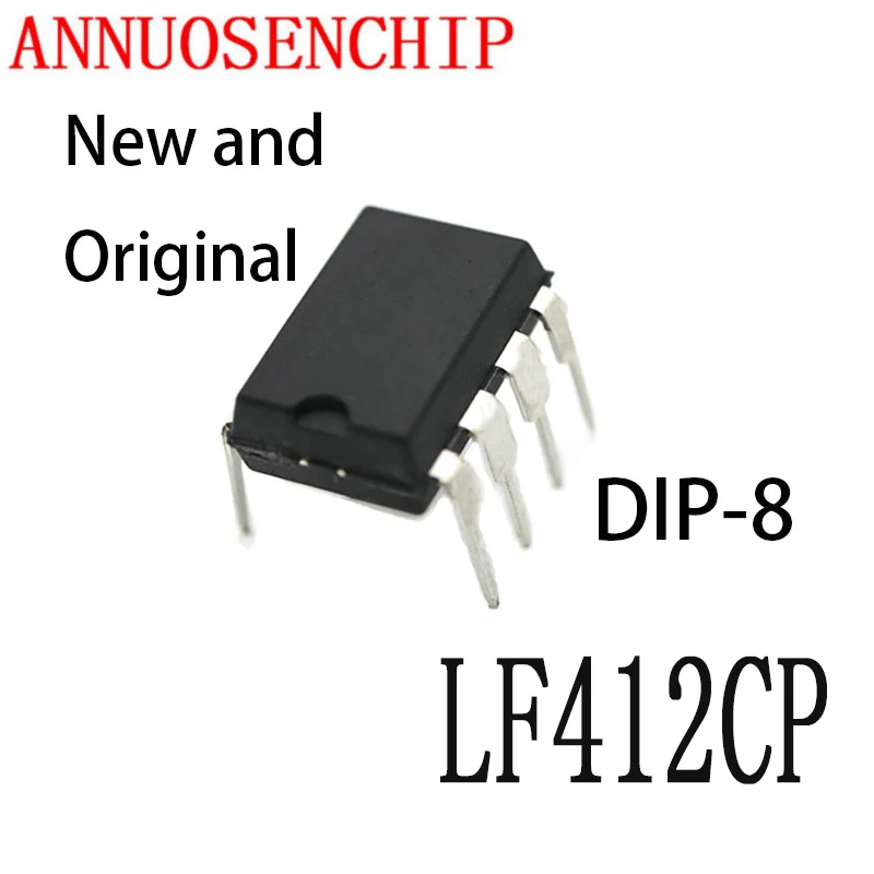 10PCS New And Original DIP-8 LF412ACN DIP LF412CN LF412 DIP8 LF412CP