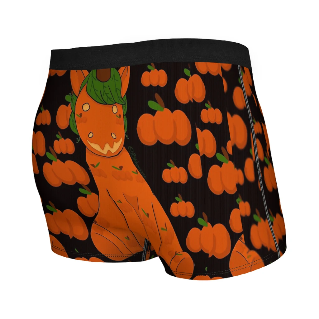 Pumpkin Zombie Unicorn Happy Halloween Underpants Breathbale Panties Men's Underwear Sexy Shorts Boxer Briefs