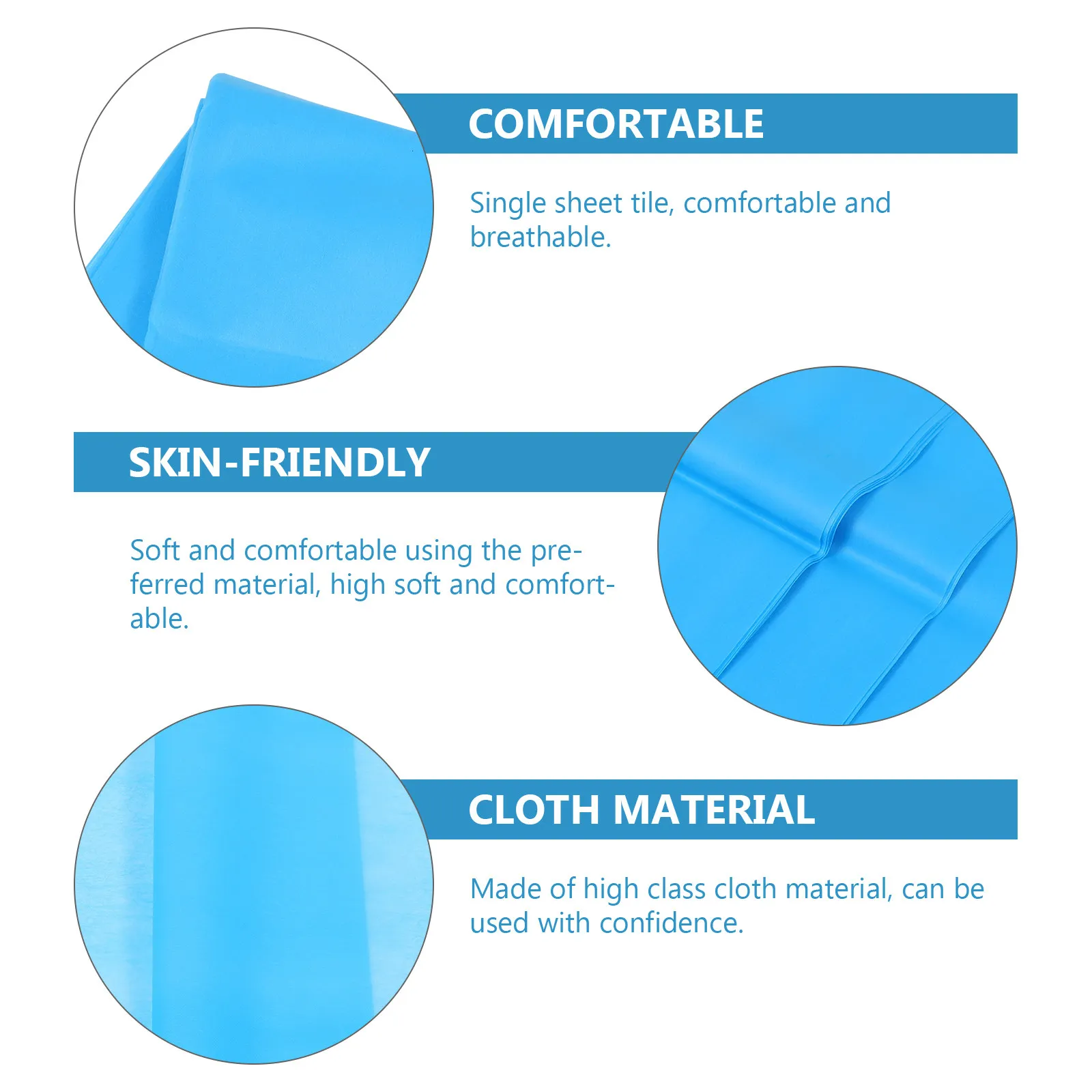 100 Sheets Disposable Foot Towels – Thick, Soft & Highly Absorbent for Salon, Spa, Clinic & Beauty Shop - view 5