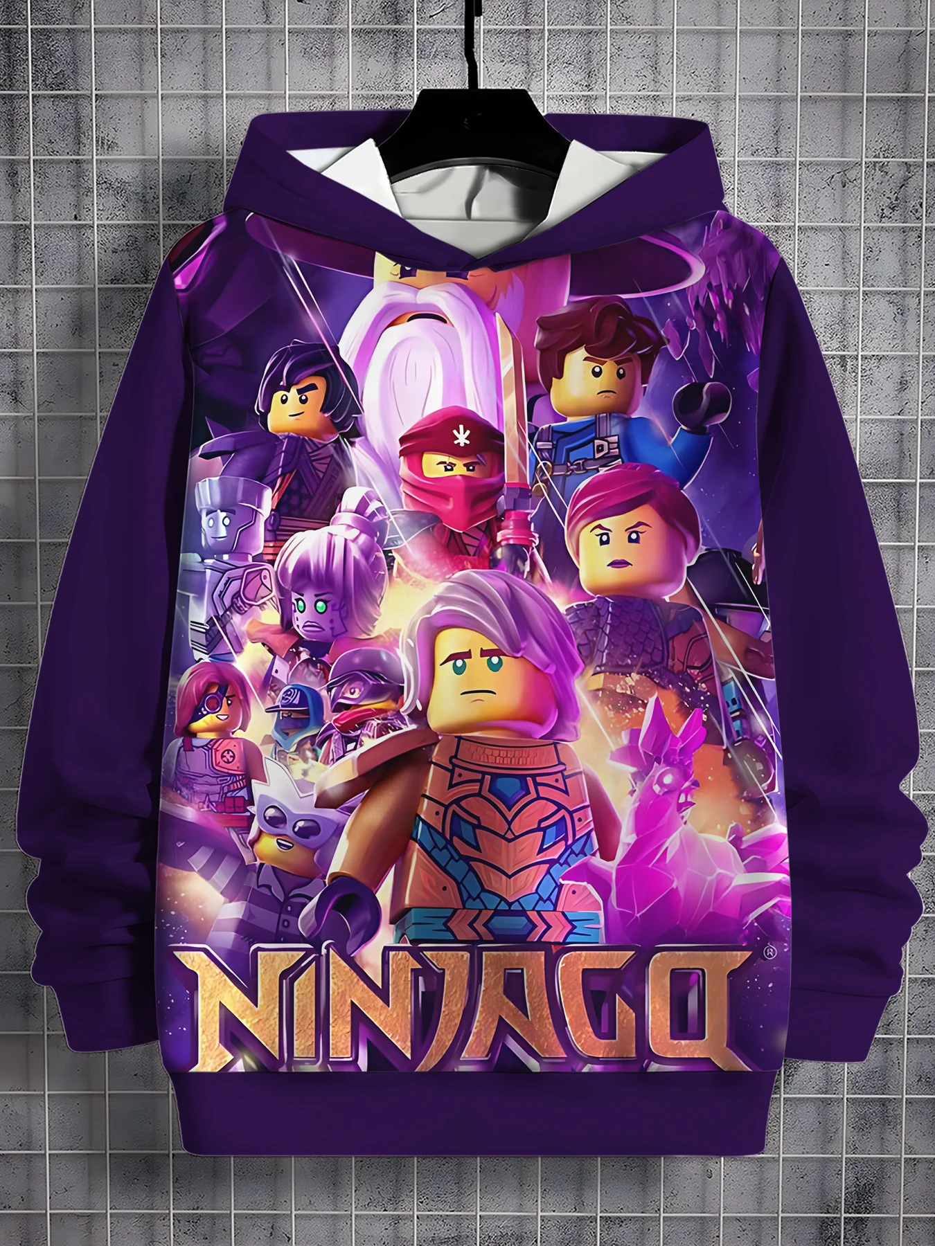 3D Print Cartoon Game All Seasons N-ninjagos Children Casual Sweatshirt Cool Pullover Tops Unisex Clothes Boy Girl Hoodies