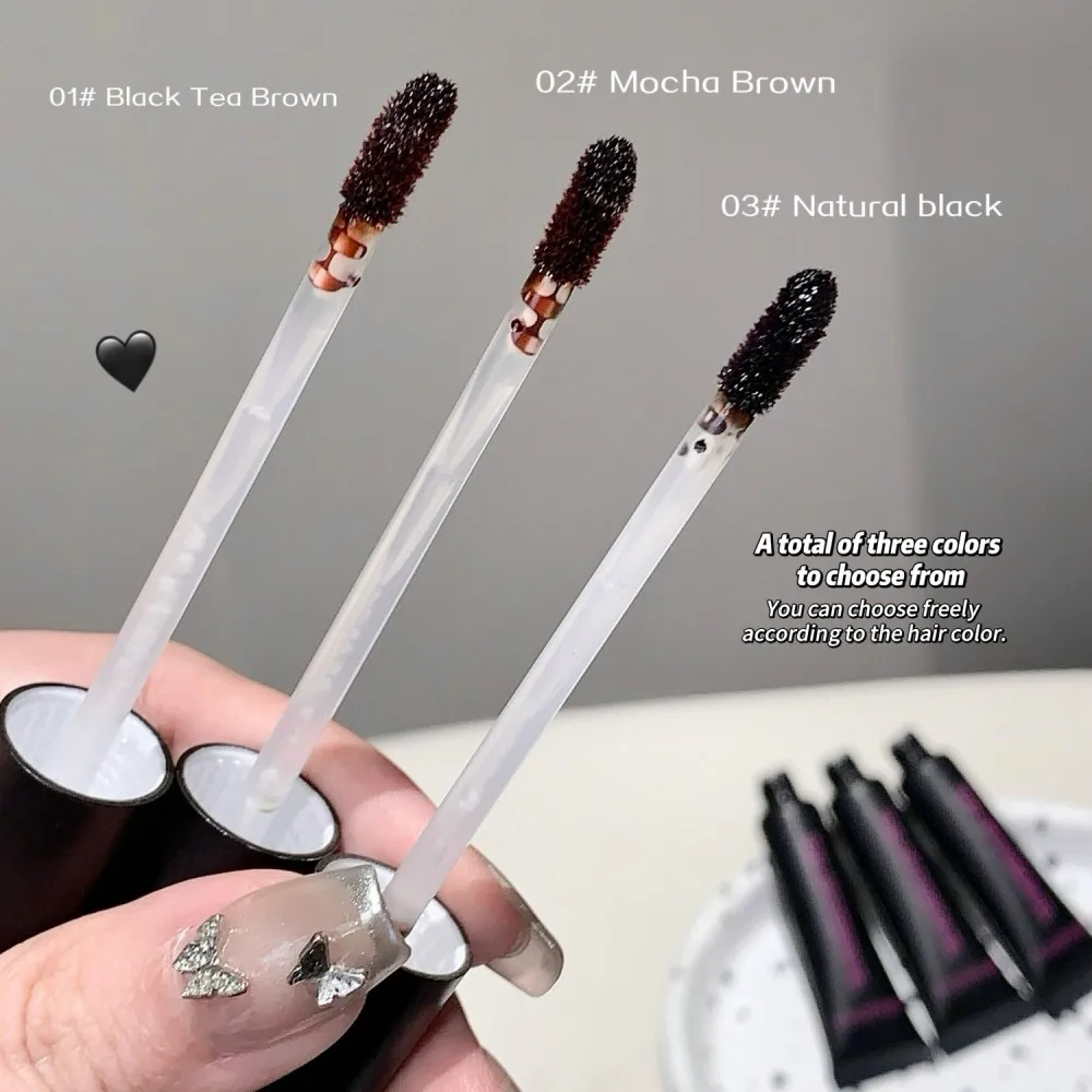 3色の角質除去効果のあるセミパーマネントな剥がせるアイブロウクリーム、防水性と転写防止で、ふっくらとしたクリアな眉を作成します。