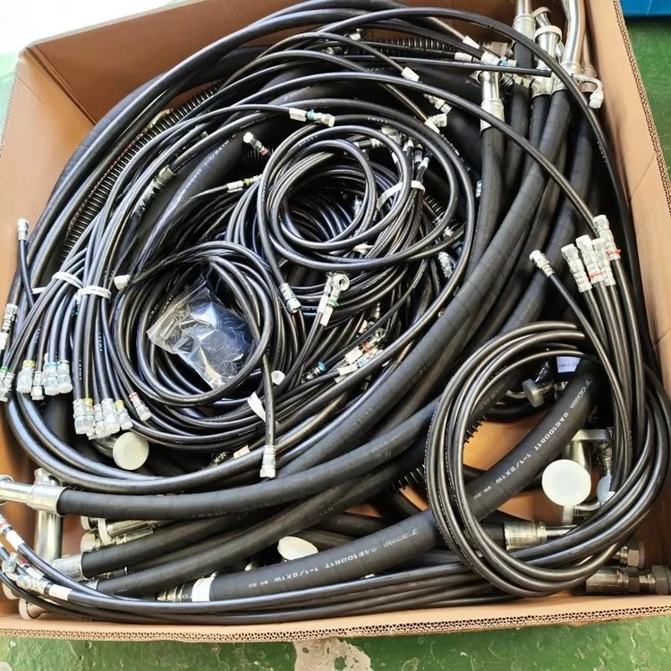 PC350-8 PC300-8 PC350LC-8  Excavator Hose Hydraulic Parts Oil Piping Hose for Complete Machine