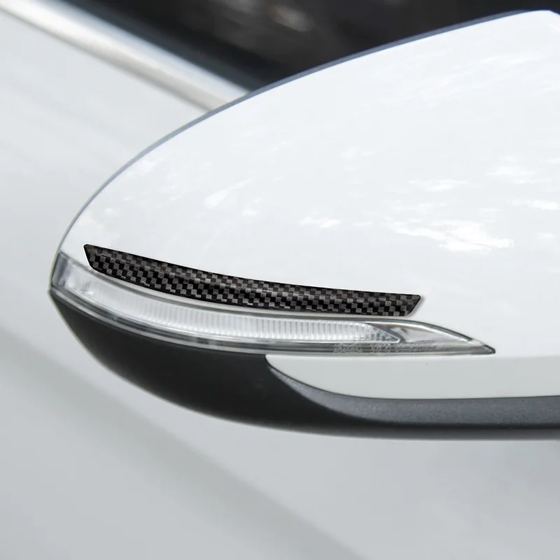 자동차 문짝 충돌 방지 소프트 스트립, 탄소 섬유 패턴, 긁힘 방지 보호 스티커, 자동차 미러 가드 보호대 스트립