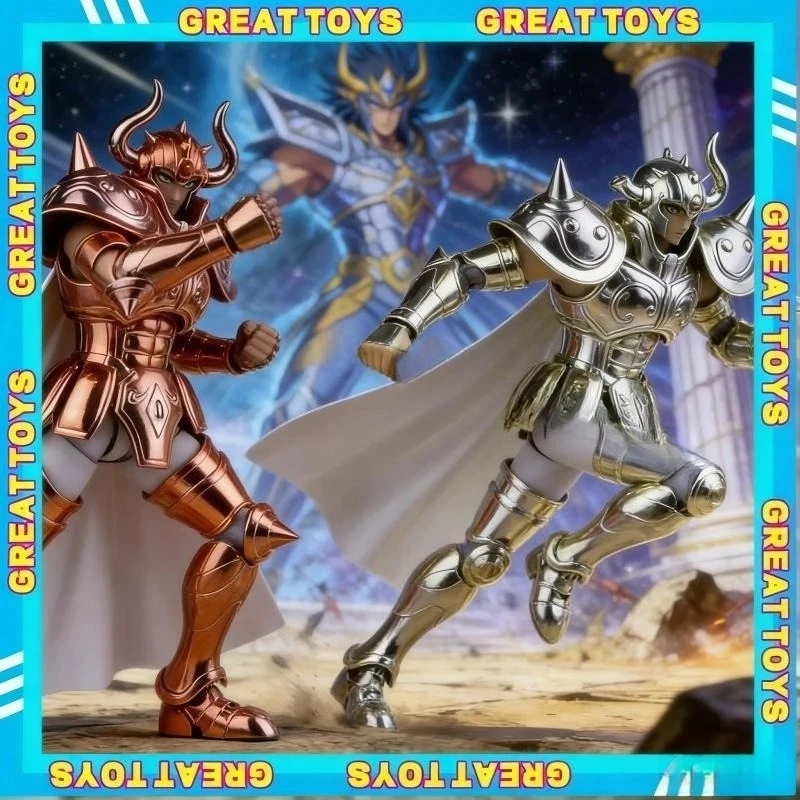 

In Stock Anime Action Figures MST Model Taurus Aldebaran 24K/OCE Saint Seiya Myth Cloth EX Knights of The Zodiac Toys Gifts