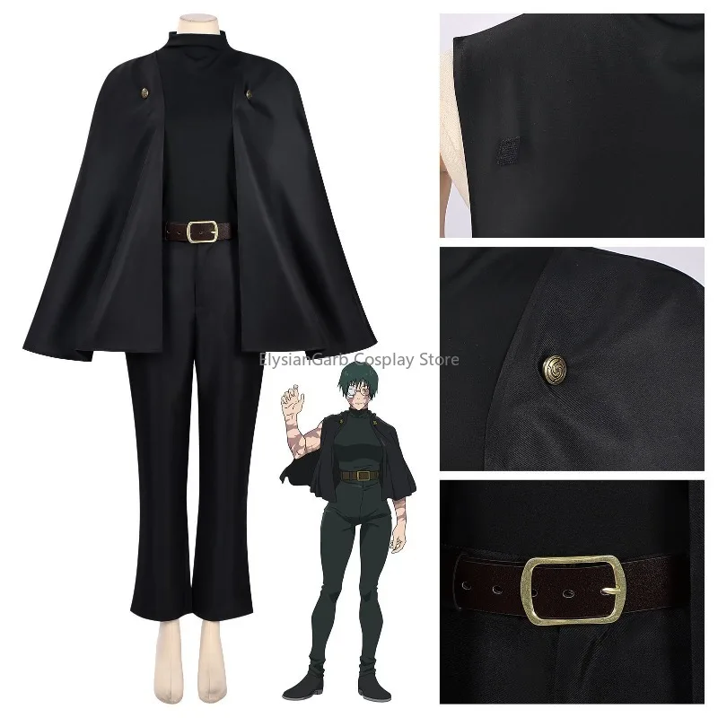 

Anime Jujutsu Kaisen Cosplay Costume Yuji Itadori Hoodie Zen’in Maki Role Play Outfits for Stage Performance Halloween Party