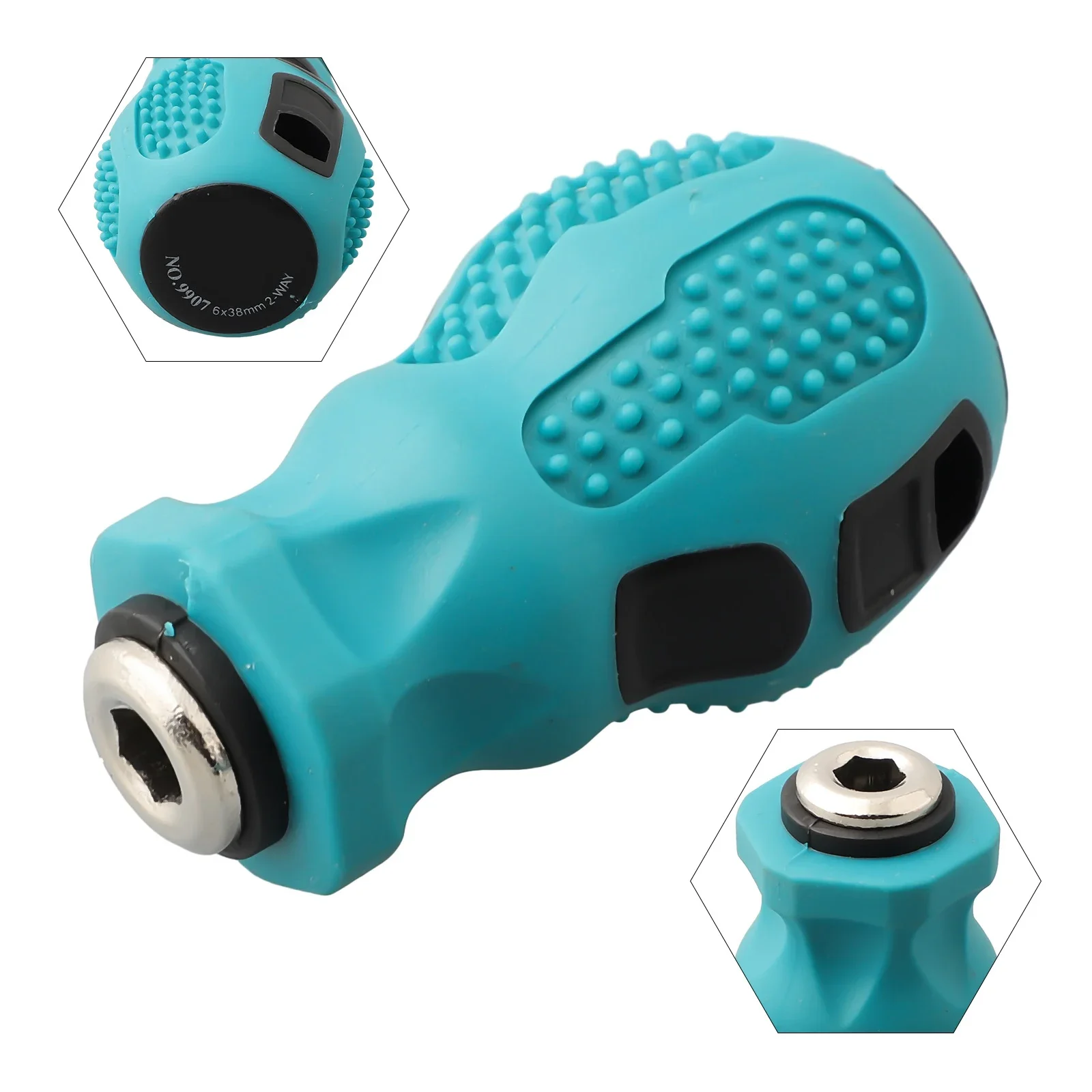 Imagem -05 - Bits Suporte Adaptador para Chave de Fenda Bit Ferramenta Chave Soquete Punho Redondo Magnético mm Hex mm