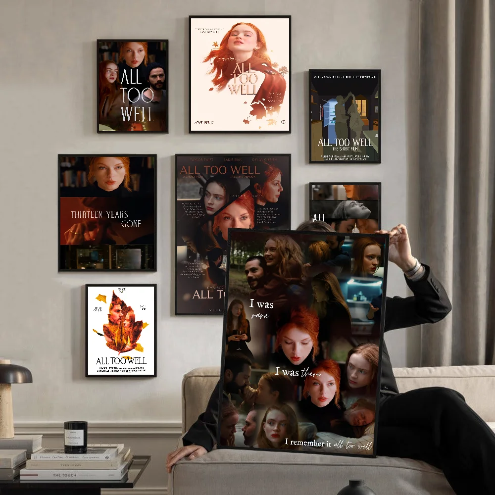 ملصقات أنمي تذكارية لفيلم قصير ، جودة عالية ، فن جداري ، ملصقات عتيقة للمنزل ، ديكور غرفة كاواي ، كلمات جيدة للغاية