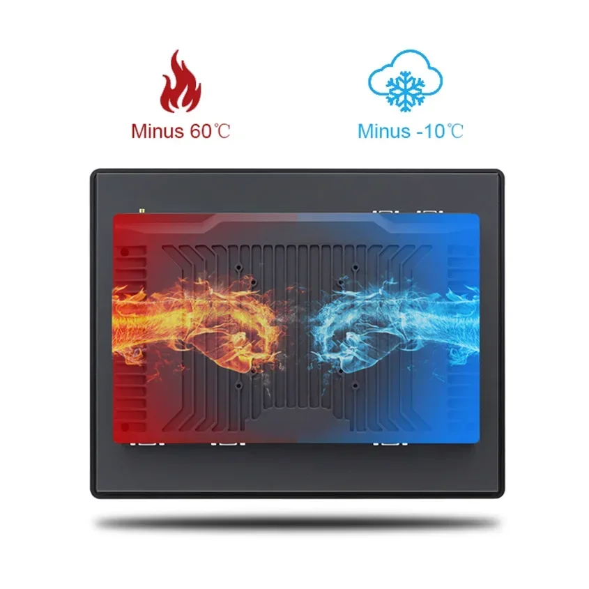 

2026 OEM Custom Industrial Computer Rugged All In One Touch Screen Industrial Panel PC Monitor