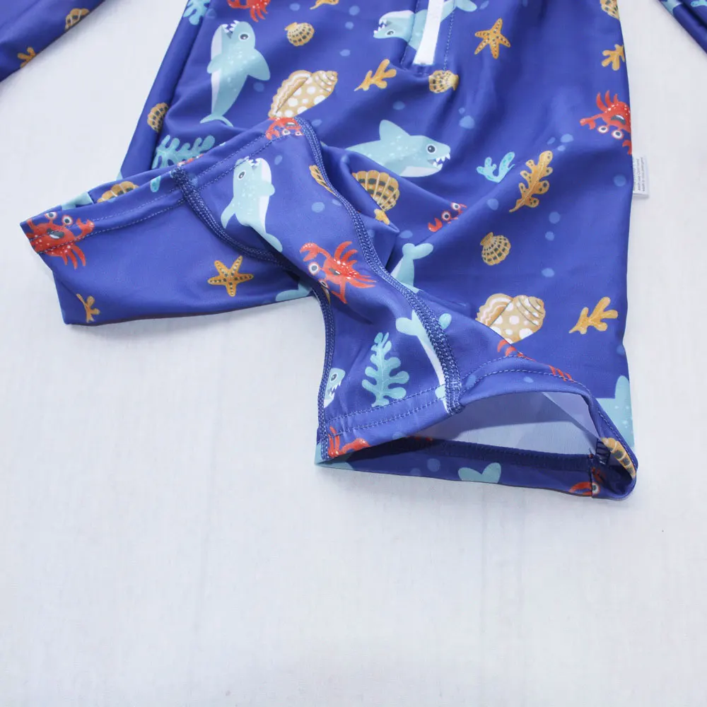 EezKoala Children\'s One Piece Swimsuit Sunscreen Quick-Dry Baby Surfing Suit for Boys Girls Swimwear Toddler Bathing  Swim Cloth