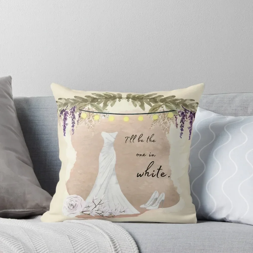 

Bella's Wedding Dress - Twilight - Breaking Dawn Throw Pillow Pillow Cover Cushion Cover pillow