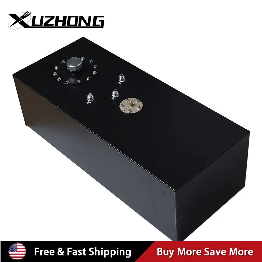 

Labwork Aluminum Slim Race Drift Fuel Cell Gas Tank+level Sender 15 Gallon 60L