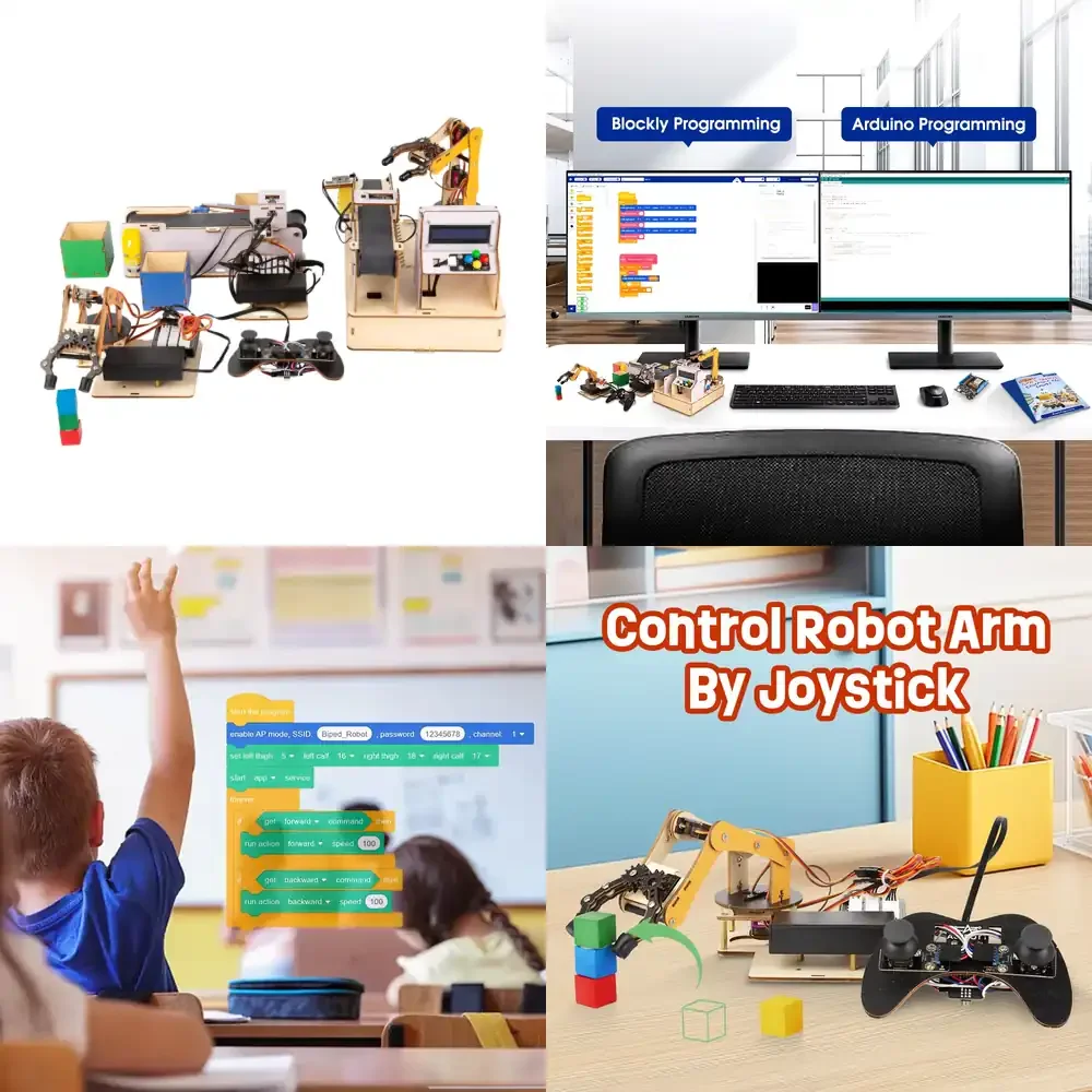 ACEBOTT IoT Intelligent Factory Arm Kit for School Projects SETM Programming Education Arduino Educational Kit