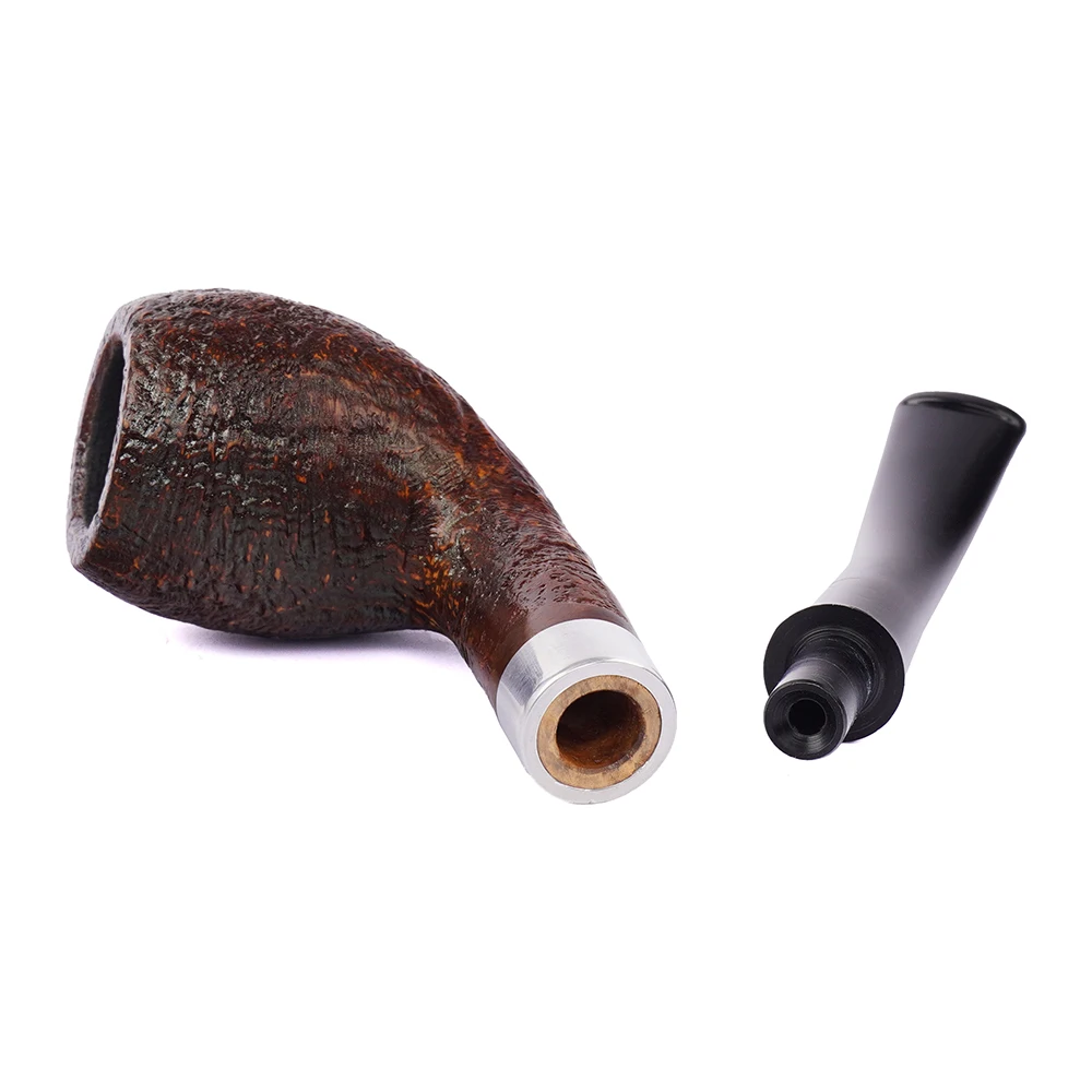 S7dad836af3534150b8522947005c52d7i sandgestrahlte Bent Pfeife