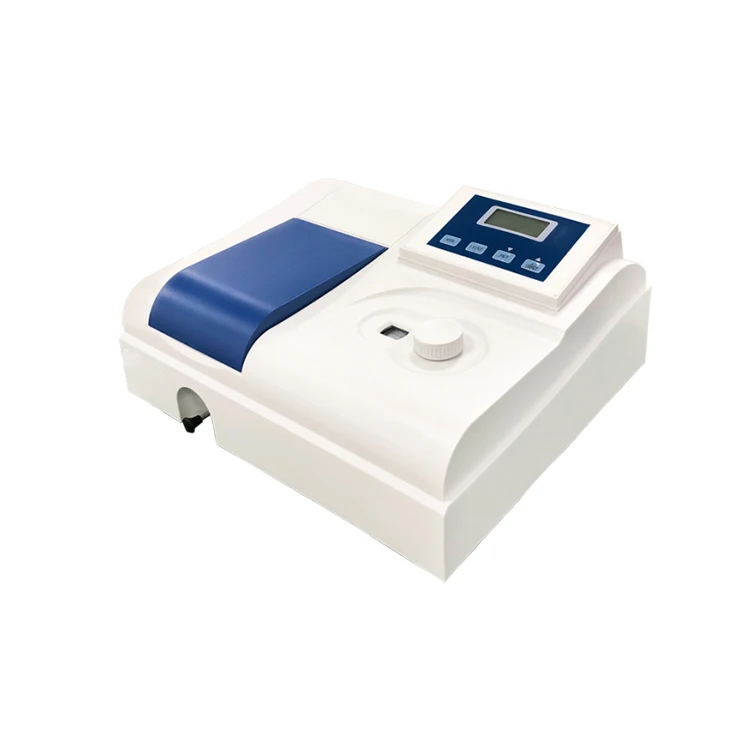 

721N Laboratory Digital Vis Spectrophotometer Price With Cuvette Single Beam Spectrophotometer 325-1000nm Spectrum Bandwidth 5nm