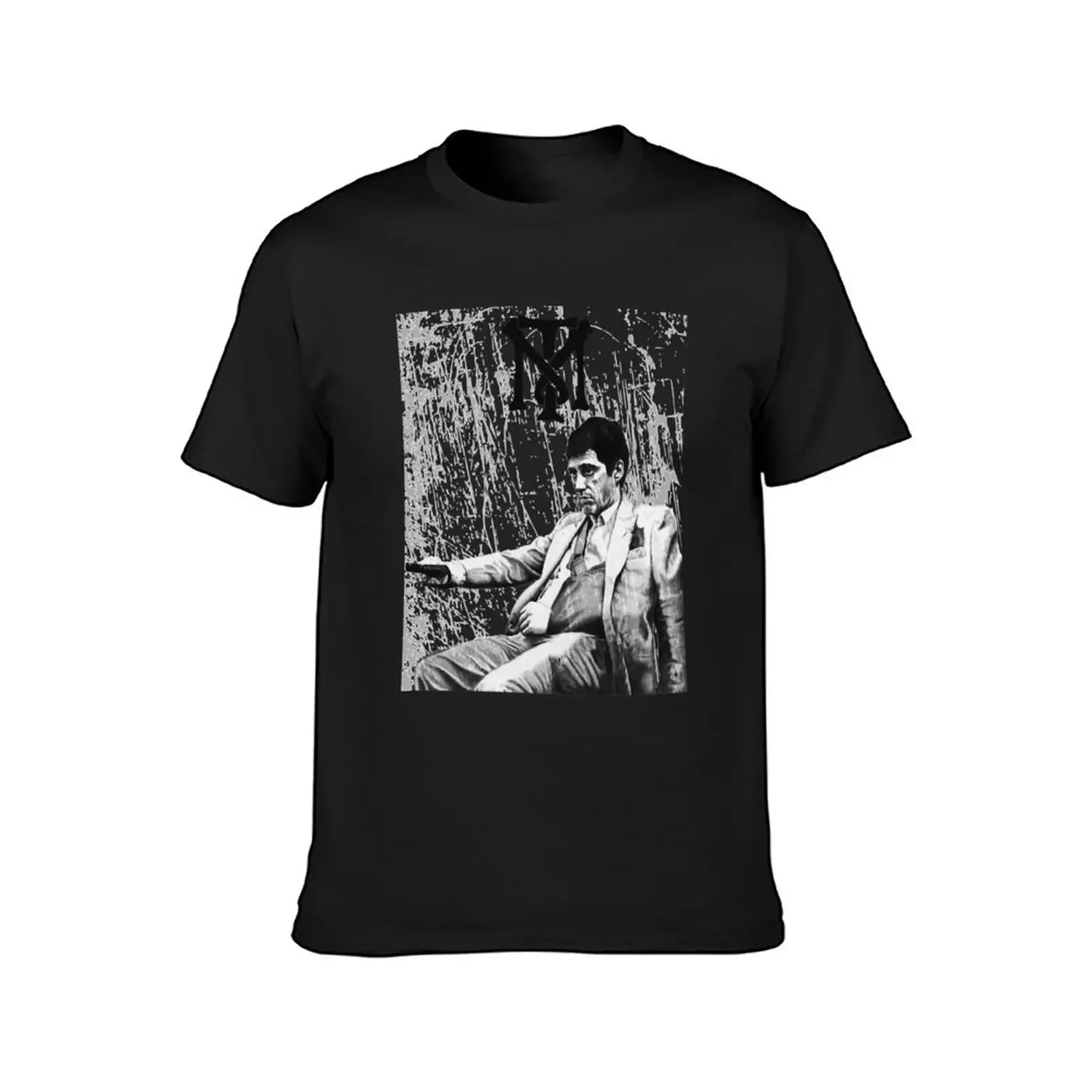 Funny Gift Scarface T-Shirt graphic shirts quick drying vintage anime shirt shirts men graphic