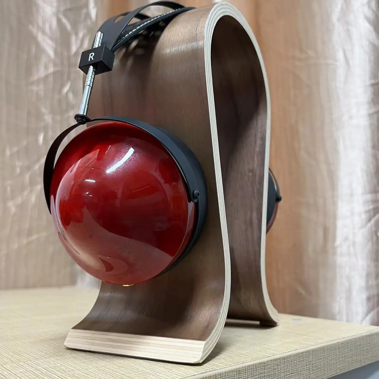 DIY 헤드폰 외부 키트 나무 쉘 헤드셋, 나무 쉘 헤드밴드, 하프 파트 HIFI 음악 애호가 소니 z1r Audeze LCD 스타일