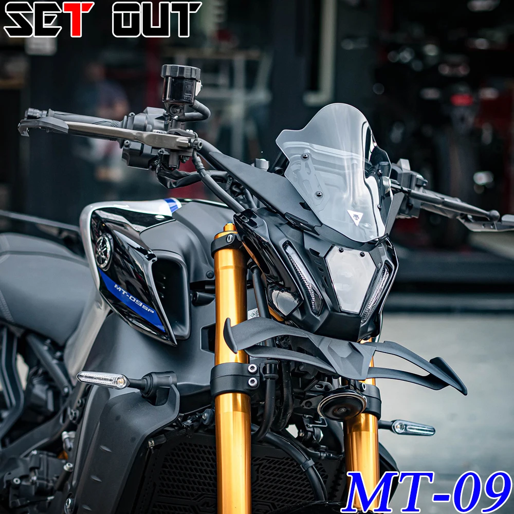 

For Yamaha MT-09 Gen3 2021 2022 2023 MT09 FZ09 Motorcycle Accessories Headlight Protector Protective Cover Guard Headlamp Shield