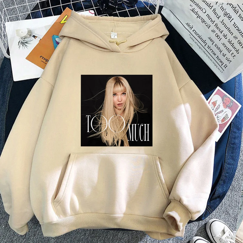 Dove Cameron Too Much Hoodie Pullovers Female Male Long Sleeve Sweatshirt Unisex Oversized Clothing Classic Fans Tops Streetwear