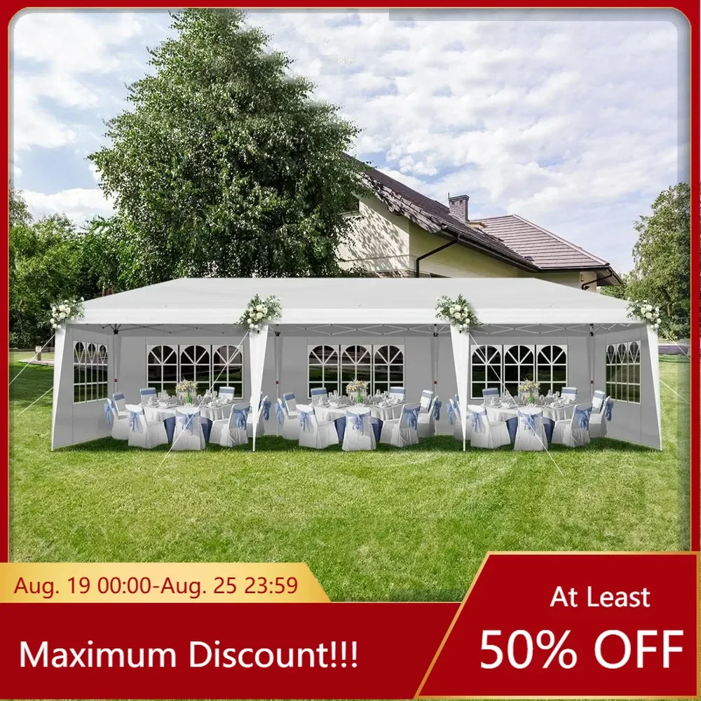 

Pop Up Canopy Outdoor Portable Folding Instant Lightweight Gazebo Shade Tent,for Party Wedding Events Canopy Cater Event