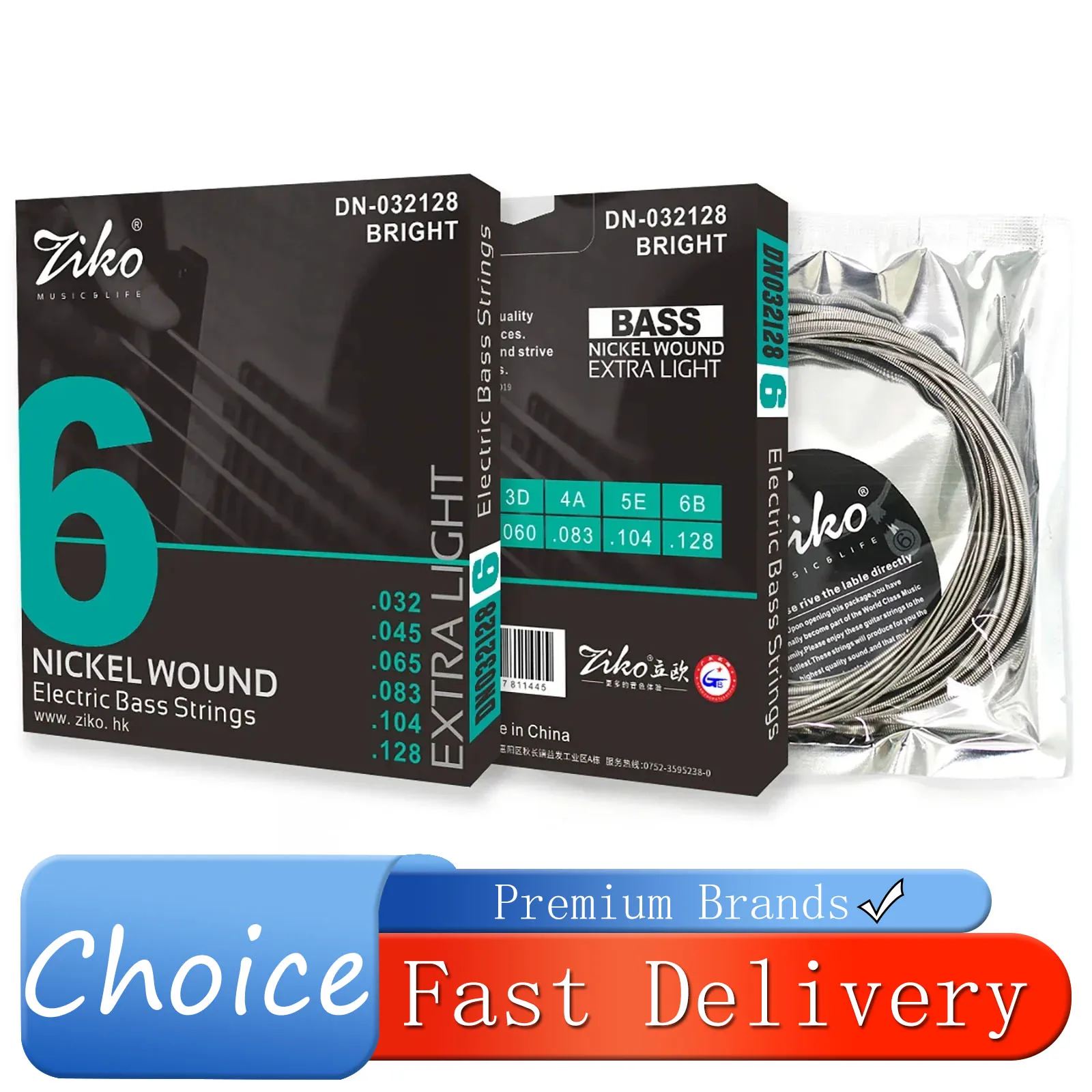 Ziko 6-String Bass …