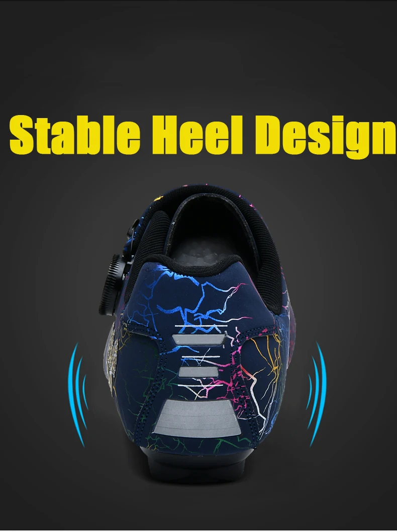 Professionelle Radfahren Schuhe Rennrad Männer Racing Wettbewerb Self-Locking Geschwindigkeit Fahrrad Turnschuhe Frauen SPD Stollen Radfahren Schuhe – Detail 12