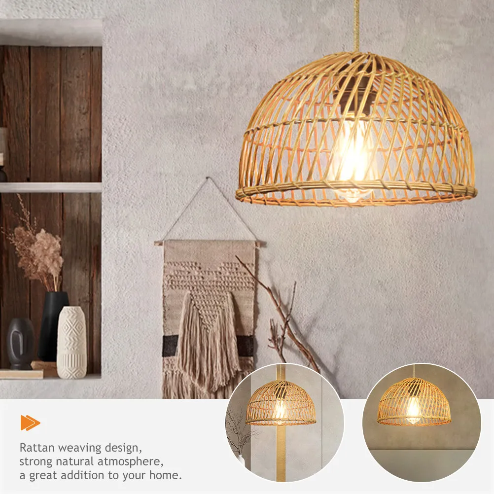 

Подвесной светильник E26 для кухни, плетеная люстра с мягким светом, создающая теплую атмосферу, для дома и офиса