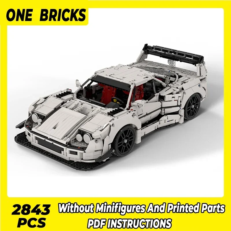 Moc Building Blocks Super Running Model Freestyle F40 Technical Bricks DIY Assembly Construction Toys For Childr Holiday Gifts