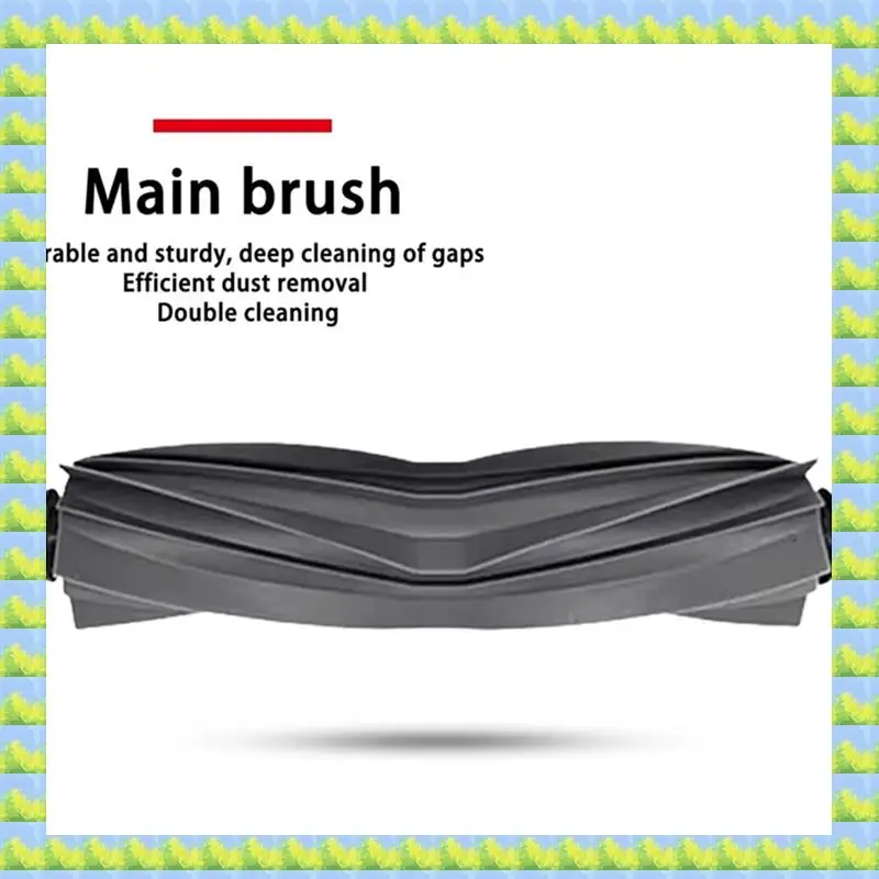 Резиновая щетка FZFZ и комплект для обслуживания Dreame D10 Plus Gen 2 RLD32GD: включает боковые щетки, фильтр Hepa, салфетку для швабры.