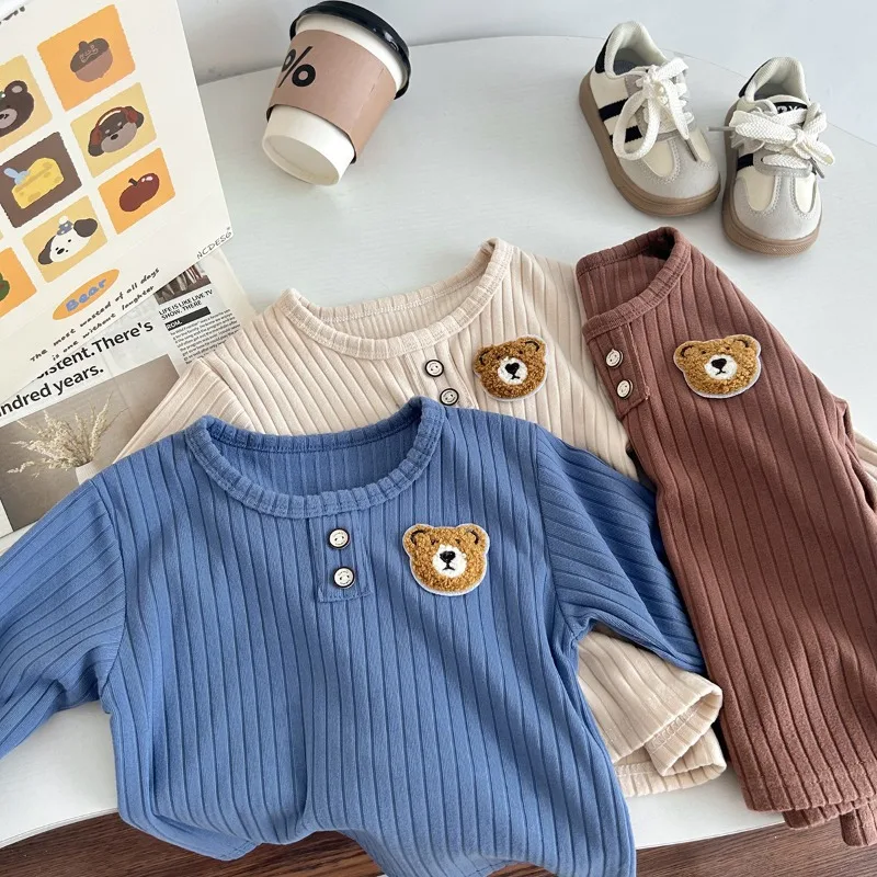 Kids T-shirts 2026 Autumn Winter Tops for Boys Long Sleeve Children Undershirts Winter Wearm Toddler Bottom Girls T-shirts