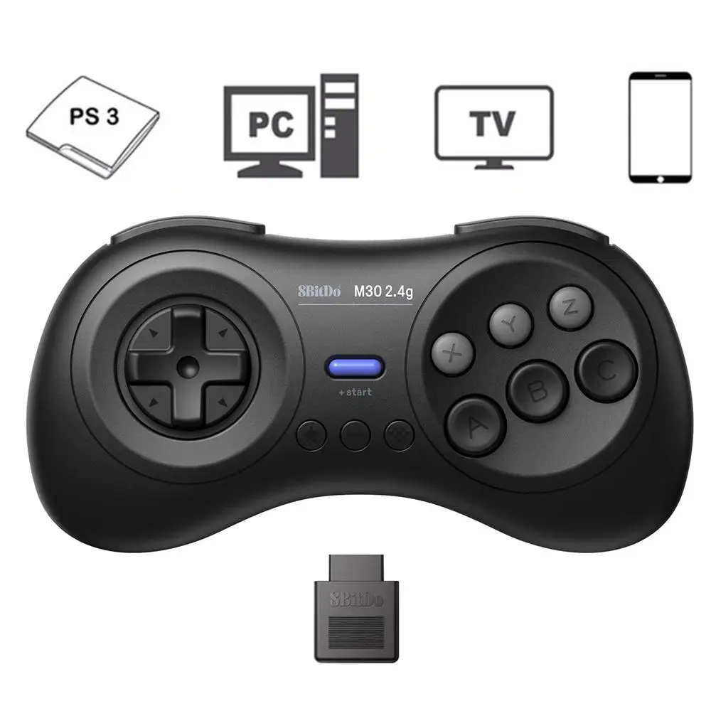 8BitDo M30 Controller Gamepad For Android Windows Macos Steam Switch RaspberryPi Wireless Joystick