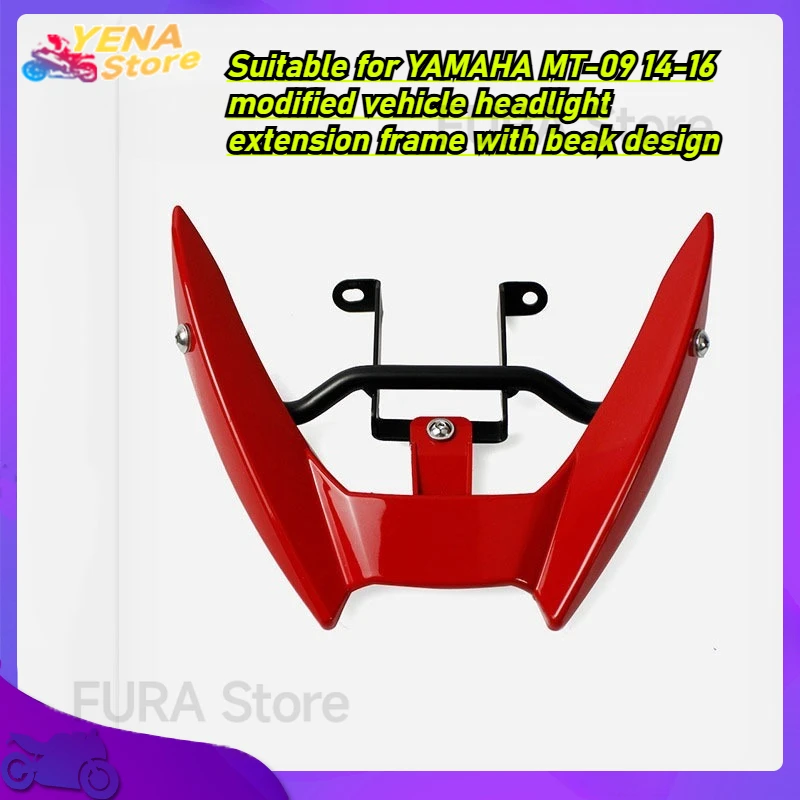 

Applicable to Yamaha MT-09 Front Cowl Upper Headlight Fairing Stay Bracket Cover Motorcycle MT 09 14-16