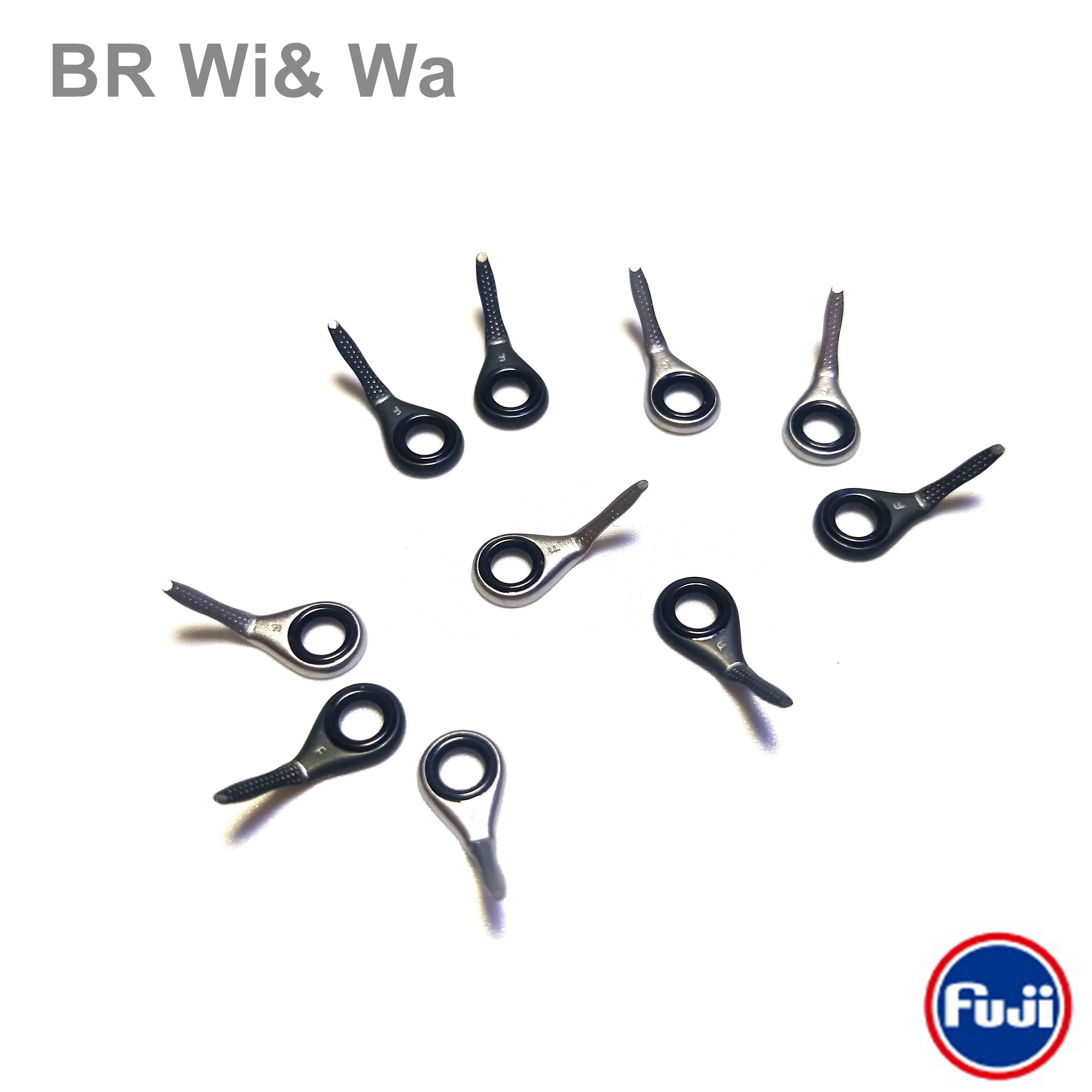 

BR Wi&Wa Fuji CCLDBOG & BCLDBOG Ultra-light sloped tip section guide Repair Fishing rod 5pcs